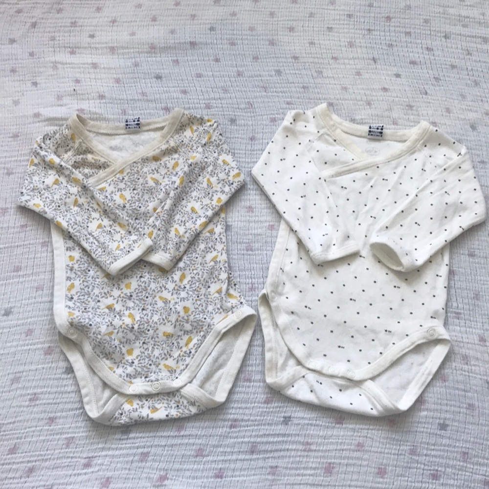Petit Bateau Onesies